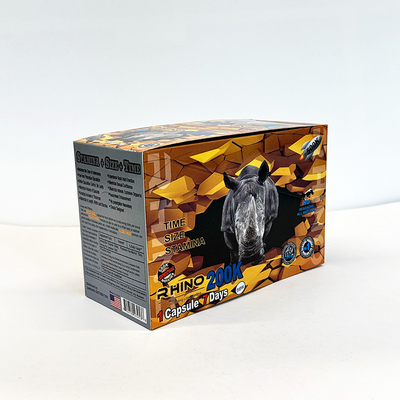 kopen Op maat gemaakte opties Papieren dozen voor het verpakken van Rhino 69 op een koele plaats online manufacture