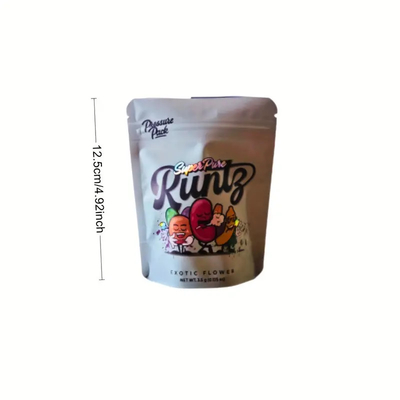 kopen 3.5 Mil Mylar Zipper Bag Puncture Resistant Snack Food Bags Warmte afdichting online manufacture