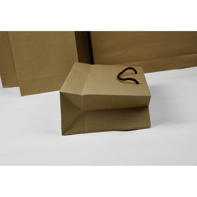 kopen 250g 300g Eco-vriendelijke papieren winkeltas met tweedraaide handvat online manufacture