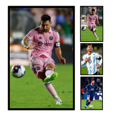 kopen PET Messi Lenticulaire 3D Poster Custom 0.6mm Dikte Zonder Frame online manufacture